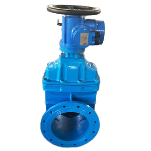 Британский стандарт BS5163 Электрический запорный клапан фланец с мягким уплотнением Z945X-10/16Q <span class=keywords><strong>PN16</strong></span> водяной жидкости регулирующий клапан - Product Image 1