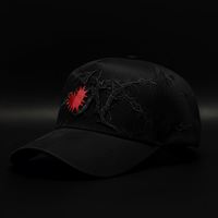 Casquette de baseball de luxe en métal noir Rico Hats Cristo Chrome Unisexe Hip Hop Gorras Con Strass