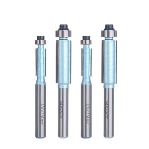 Cortadora de cinta para carpintería con rodamientos, máquina de grabado con cabezal de cuchilla recta alargada de doble hoja - Product Image 1