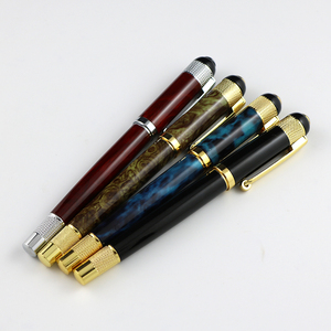 San Valentino Regalo da <span class=keywords><strong>uomo</strong></span> Cool per ufficio commerciale penna di lusso dorata in metallo pesante con Logo Laser - Product Image 2