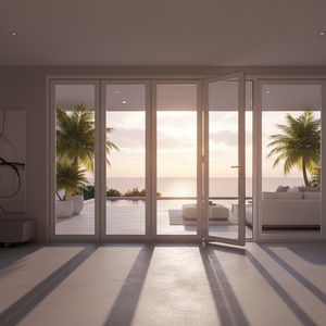 <span class=keywords><strong>Porte</strong></span> pliante en aluminium et verre JBD Slim Frame, dernier design de <span class=keywords><strong>porte</strong></span> de sécurité pliante pour les espaces intérieurs et extérieurs modernes - Product Image 3