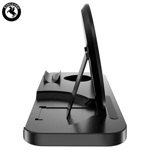 Tapis de bureau pour téléphone portable <span class=keywords><strong>2022</strong></span>, nouvelle arrivée, <span class=keywords><strong>meilleur</strong></span> chargeur <span class=keywords><strong>sans</strong></span> <span class=keywords><strong>fil</strong></span> certifié 3 en 1, matériau ABS, sortie 5W, chargeur rapide personnalisé - Product Image 2
