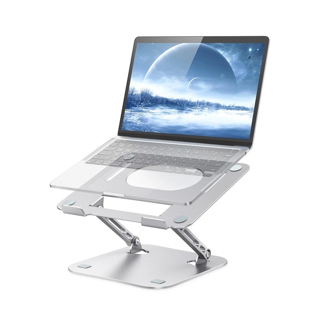 New Portable 11-16-inch Adjustable Laptop Stand Computer Stand Sturdy Aluminum for Desk Foldable Laptop Holder Notebook Tablet