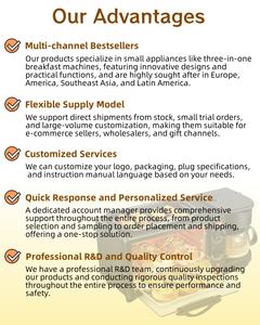 Sokany <span class=keywords><strong>3</strong></span> in 1朝食メーカーMicroonde Four <span class=keywords><strong>3</strong></span> in 1コーヒーメーカー家庭用米国プラグ - Product Image 6