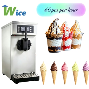 เครื่องทำไอศกรีม WICE แบบหัวเดียว ผลิตได้ 60 ชิ้นต่อชั่วโมง เครื่องทำไอศกรีมราคาประหยัด เครื่องทำเจลาต้า - Product Image 1