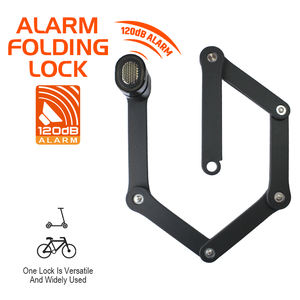 Accessoires HANEX Antivol Sécurité Moto Scooter Vélo Pliable Verrouillage Pliable <span class=keywords><strong>Alarme</strong></span> 120db - Product Image 3