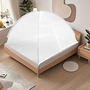 Tienda <span class=keywords><strong>mosquitera</strong></span> emergente de diseño plegable con Red inferior para adultos y bebés, dosel antimordeduras para cama para viajes - Product Image 6