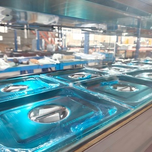 Calentador de Alimentos de Gran Capacidad con 5+10 Compartimentos y Tubos de Calentamiento Dobles para Sopas y Guisos en Cafeterías y Comedores - Product Image 4