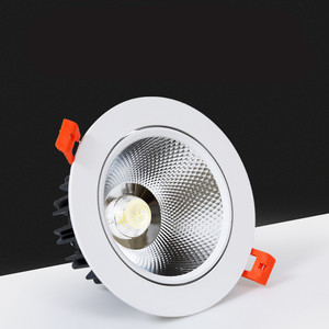 LED Spotlight COB <b>Downlight</b> Adjustable Project Showroom Home Anti Glare Spot Light LED Recessed <b>Downlight</b> Spotlight - Product Image 2
