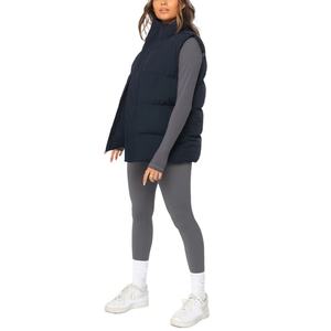 Chaleco Acolchado de Algodón Básico para Mujer, Estilo Regular, Invierno, Cierre de Cremallera, Sin Mangas, Proporcionado por el Productor, Ventas Globales - Product Image 6