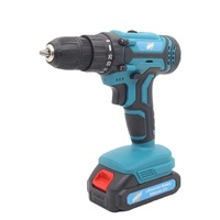 Perceuse sans fil JSPERFECT 10 mm avec moteur à balais, kit de perceuse à batterie pour la réparation domestique et l'utilisation professionnelle