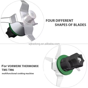 Pièces détachées pour robot culinaire Thermomix, lame en acier inoxydable, ensemble de lames TM6 TM5 TM31 <span class=keywords><strong>Bimby</strong></span>, robot culinaire, mixeur électrique - Product Image 6