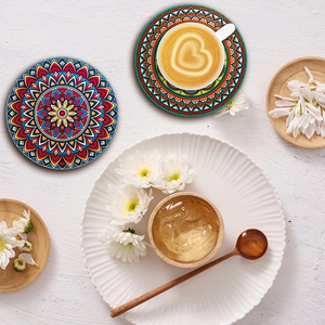 Hiện đại 8pcs phong cách dân tộc đế lót ly - Product Image 6