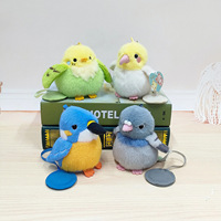 Peluche magnétique d'oiseau à porter sur l'épaule, jouet en peluche, poupée d'oiseau en peluche, animaux mignons, peluche magnétique
