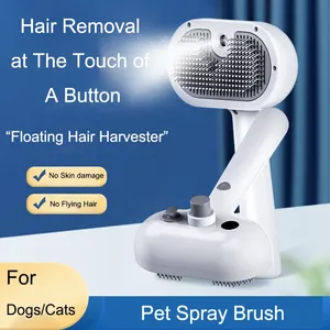 Peine Pulverizador Multifuncional Ecológico OEM Personalizado para Mascotas, Herramienta Automática USB de Un Toque para Eliminar Pelo y Limpiar, para Perros y Gatos - Product Image 6