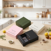 Boîte à bijoux en carton rigide avec logo personnalisé, écologique et tendance, boîte à bijoux avec tiroir, emballage cadeau