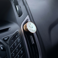 Diffuseur de voiture désodorisant de ventilation à clip en acier de luxe personnalisé de marque privée en gros