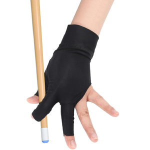 Guantes de piscina de 3 dedos, tiradores de mano izquierda, taco de billar, guante deportivo, guantes de espectáculo, depredador para mujeres y hombres, billar - Product Image 6