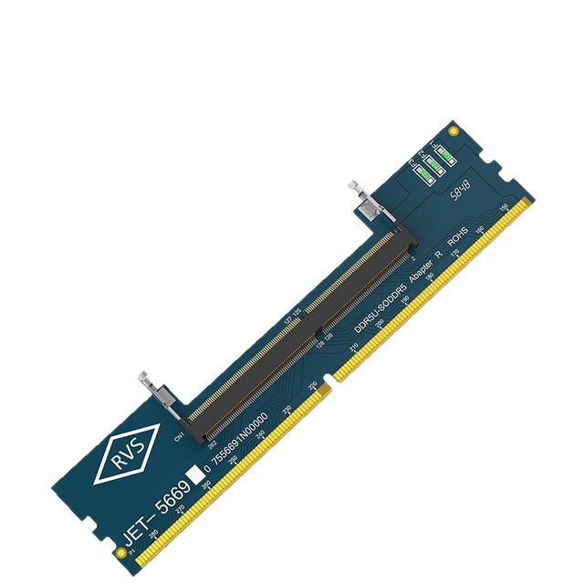 DDR5 Notebook Memory Slot to Desktop Adapter Card with Copper Core