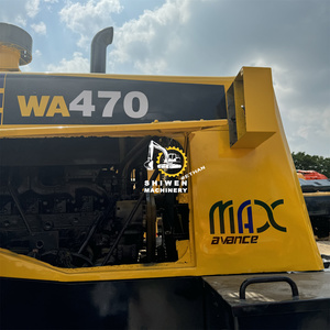 Oferta Especial de Fábrica Original de Japón, Cargadora de Ruedas Usada Komatsu WA470 de 7 Toneladas, Motor de Alta Potencia, Bajo Consumo de Combustible, Lista para Enviar - Product Image 2