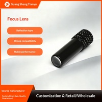 Cermin Fokus Serat Optik P-2HA Lensa Fokus Tahan Korosi Tahan Suhu Tinggi Lensa Optik Kaca Berkualitas Tinggi