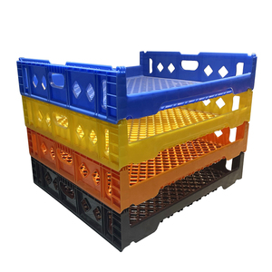 פלסטיק <span class=keywords><strong>stackable</strong></span> arate מזון hdpe תחבורה ארגז פלסטיק צלחת לחם פלסטיק stackackable ארגז לחם עבור לחם - Product Image 3
