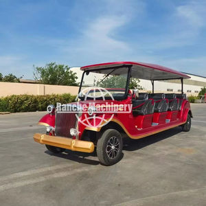 Carrito Turístico Mini Personalizado con Certificación CE, 2 Filas, Coche Eléctrico Clásico Retro, Batería de Plomo-Ácido 4-17 - Product Image 1