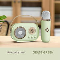 Nouvelle enceinte karaoké tendance avec micro et radio Bluetooth, lecteur MP3, enceinte musicale Bluetooth sans fil