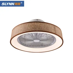Ceiling Fan with Light Bedroom DC Motor Household Noiseless Bldc Ceiling Fan with Remote Control