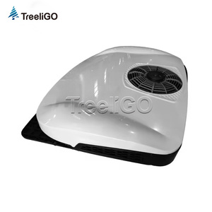 Climatiseur tout-en-un 1800W-2400W 12V 24V pour cabine de camion et couchette, montage sur toit, EAC002.53 12V Elect - Product Image 1