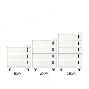 ระบบจัดเก็บพลังงานภายในบ้าน แบตเตอรี่ลิเธียมไอรอนฟอสเฟต 51.2V 100Ah แบบติดตั้งบนชั้นวาง สามารถวางซ้อนกันได้ - Product Image 1