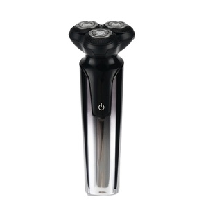 For Electric Razor Men Type-C Fast Charging Rechargeable Cordless Triple Blade Rotary Face Shaver IPX6 Waterproof 600mAh - Product Image 1
