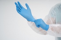 Gants en nitrile noir 1000 pièces boîte gants en nitrile gants dentaires en vrac sans poudre en nitrile