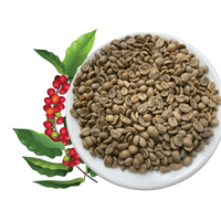 Groene Arabica Koffiebonen Biologisch Wasproces S16 Met 98% Rijpheid Hete Verkopende Kersen Gemaakt In Vietnam Lage Prijs