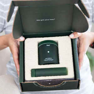 Cajas Rígidas de Cartón Verde Reciclado <span class=keywords><strong>para</strong></span> Envío Postal, Personalizadas por el Fabricante OEM, con Cierre Magnético <span class=keywords><strong>para</strong></span> Productos de Cuidado de la Piel y Sueros - Product Image 6