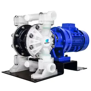 HICHWAN DBY3-10S OEM 엔지니어링 플라스틱 PP 다이어프램 산 전달 펌프