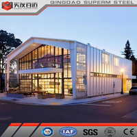Estructura de acero prefabricada de Big Event Avenue, casa prefabricada Barndominium, salas de bodas, taller, soluciones perfectas para lugares