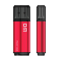 Flash drive USB 2.0 logam 4GB mini, Memory Disk penyimpanan gaya sederhana