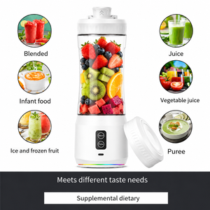 Licuadora Portátil Inalámbrica para Smoothies, Jugos, Purés y Alimentos para Bebés, Electrodoméstico Personal de Alto Rendimiento para Triturar Hielo - Product Image 4