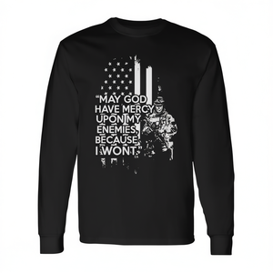 Que Dios tenga piedad de mis enemigos, porque no soy un camiseta de manga larga. - Product Image 2