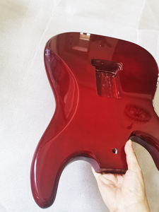 Custom <span class=keywords><strong>Sunburst</strong></span> Flamed Maple Top Finished Basswood Body DIY ST Cuerpo de guitarra eléctrica para la construcción de la guitarra - Product Image 5