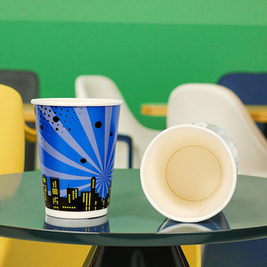 Vaso <span class=keywords><strong>de</strong></span> Papel Desechable <span class=keywords><strong>de</strong></span> Doble Pared en Oferta, 4oz/7oz/8oz/12oz/16oz, Vaso <span class=keywords><strong>de</strong></span> Papel Corrugado para Bebidas Calientes <span class=keywords><strong>de</strong></span> <span class=keywords><strong>Café</strong></span> - Product Image 2