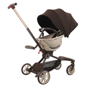 Cochecito de Bebé V18plus de Cuatro Ruedas con Vista Alta, Plegado con un Clic, Aleación de Aluminio, Capacidad de 15 kg - Product Image 5