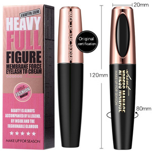 Vente chaude <span class=keywords><strong>macfee</strong></span> 4D Mascara imperméable longue durée sans bavure Mascara pour cils en fibre de soie volumateur noir - Product Image 1