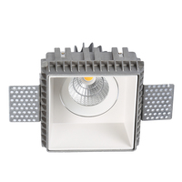 Projecteur LED COB au design moderne, Spot sans coupe réglable de 7W pour les projets d'hôtel