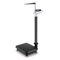 Instrumento Digital LCD 2026 para Medir Peso y Altura Corporal, Báscula de Altura y Peso para Clínica