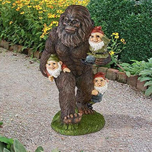 Polyresin Gnomes Bigfoot <span class=keywords><strong>Yeti</strong></span> Giardino Statua 16 Pollici - Product Image 2