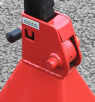 Cric de sécurité manuel réglable pour voiture, pour garage, réparation, levage, 3T 6T