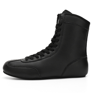Zapatos de boxeo profesionales de alta calidad y bajo <span class=keywords><strong>precio</strong></span>, zapatos de boxeo de entrenamiento, zapatos de boxeo antideslizantes - Product Image 2