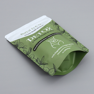 Sacs en Mylar Mat Imprimés sur Mesure, Faible MOQ 200 pièces, Impression Numérique Couleur, Sachets Doypack pour <span class=keywords><strong>Emballage</strong></span> de Thé et Aliments - Product Image 3